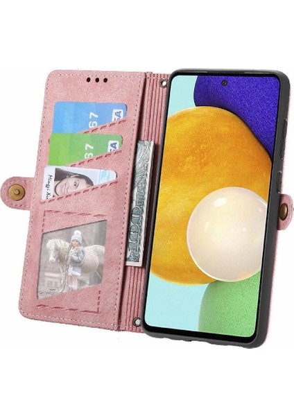 Samsung Galaxy Için Flip Case A52S 5g Darbeye Kapak Kapak Basit Cüzdan (Yurt Dışından) indirimleri