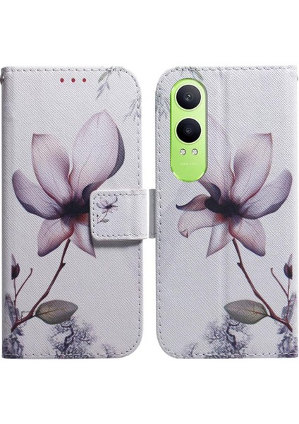 Oneplus Nord Ce4 Lite 5g Için Flip Case Pu Deri Cüzdan Manyetik Kapatma (Yurt Dışından)