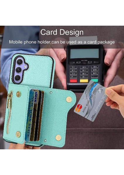Samsung Galaxy Case Mini Sırt Çantası Uzun Kayış Kart Yuvaları Büyük (Yurt Dışından) modelleri