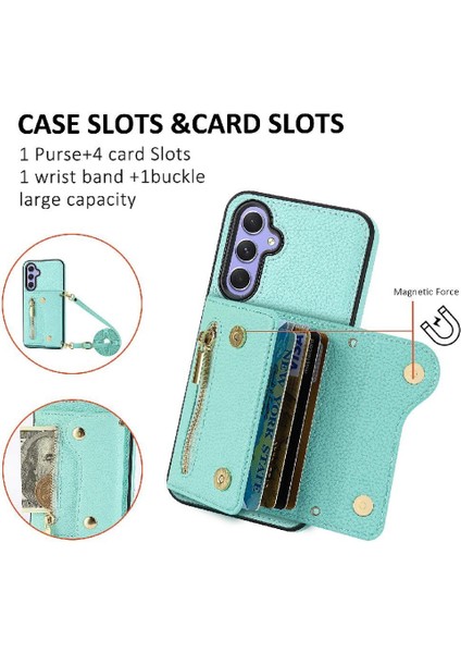 Samsung Galaxy Case Mini Sırt Çantası Uzun Kayış Kart Yuvaları Büyük (Yurt Dışından) fırsatları