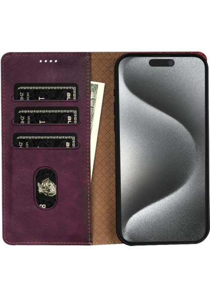 IPhone 15 Için Flip Case Pro Max Manyetik Kapatma Çift Katmanlı Koruma (Yurt Dışından) fırsatları
