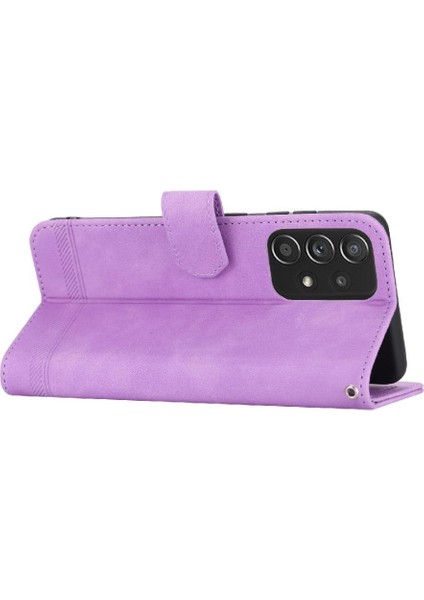 Samsung Galaxy A52 Premium Nakit Cep Manyetik Kapatma Için Flip Case (Yurt Dışından)