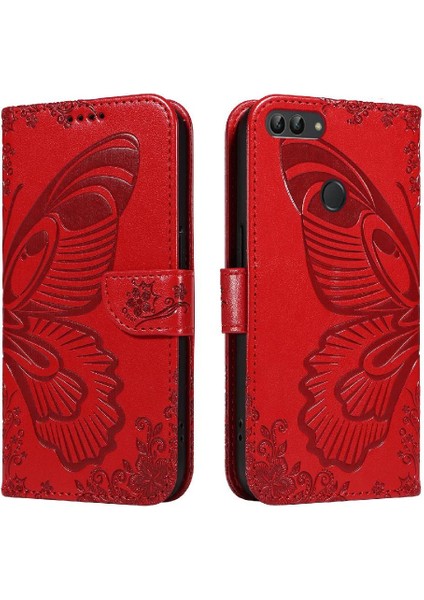 Onur 9 Lite Için Flip Case Ayrılabilir El Kayışı ile Yüksek Kaliteli Deri (Yurt Dışından)