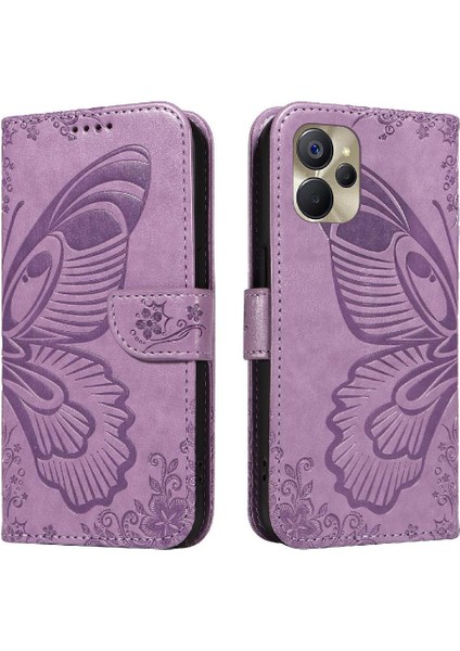 Kredi Kartı Yuvası ile Realme 10 5g Için Flip Case Ayrılabilir El Kayışı (Yurt Dışından)
