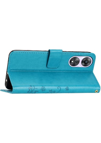 Oppo Için Filp Durumda A78/OPPO Pu Deri Kickstand Bilek Kayışı Kart Tutucu (Yurt Dışından) fırsatları