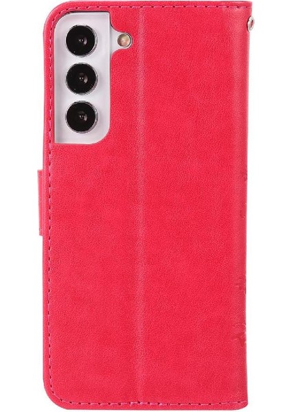 Samsung Galaxy S22 5g Kickstand Kart Tutucu Manyetik Kapatma Için Filp Durumda (Yurt Dışından)