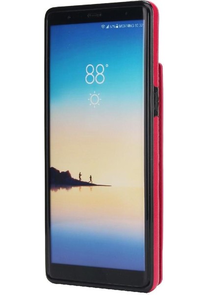 Samsung Galaxy Note8 Kickstand Kart Yuvaları ile Pu Deri Cüzdan Kılıf (Yurt Dışından) modelleri
