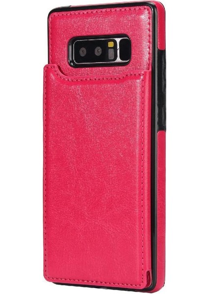 Samsung Galaxy Note8 Kickstand Kart Yuvaları ile Pu Deri Cüzdan Kılıf (Yurt Dışından) fırsatları