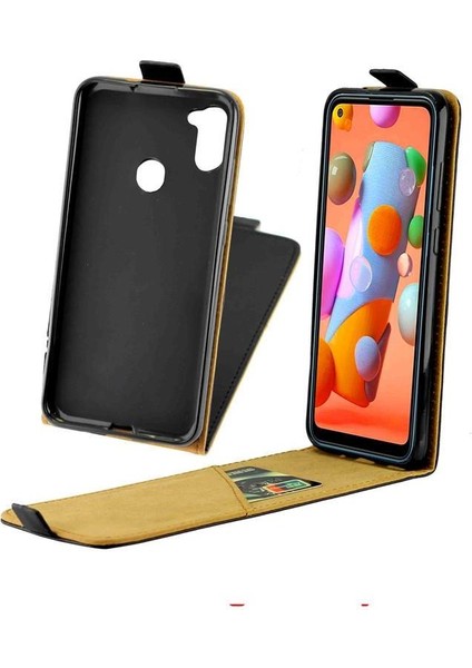 Samsung Galaxy A11 Kart Yuvası Iş Tarzı Tpu Için Dikey Flip Case (Yurt Dışından) fırsatları