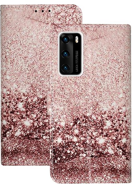 Huawei P40 Için Flip Case Kart Yuvaları Tutucu Mermer Desen Manyetik Pu Tam (Yurt Dışından) indirimleri