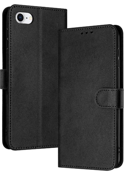 Saf ile Kart Yuvası Pu Deri ile IPhone 6/6s Kickstand Için Flip Case (Yurt Dışından)