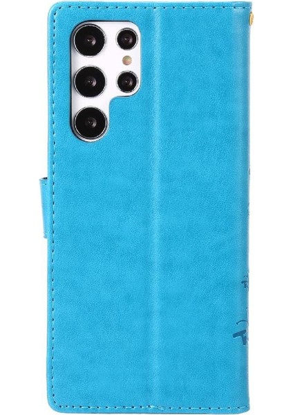 Samsung Galaxy S24 Ultra Kart Tutucu Kickstand Pu Deri Için Filp Durumda (Yurt Dışından) indirimleri