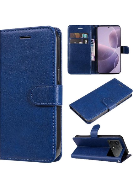 Xiaomi Redmi K70 Için Flip Case Deri Iş Cüzdan Telefon (Yurt Dışından)