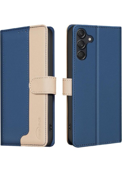 Samsung Galaxy S24 Rfıd Engelleme Flip Folio Darbeye Tpu Için Flip Case (Yurt Dışından)