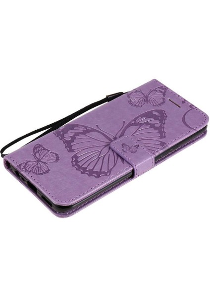 Realme Için Flip Case 8 4g/8 Pro Kart Yuvası Standı ile Flip Kickstand Pu (Yurt Dışından)