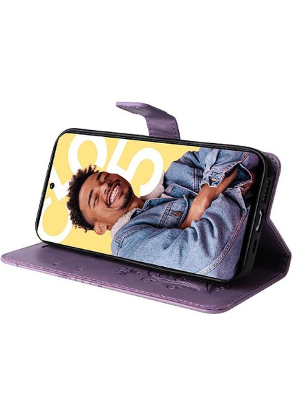 Kart Yuvası Standı Manyetik ile Realme C55 4g Flip Kickstand Için Flip Case (Yurt Dışından) fırsatları