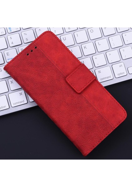 Oppo Flip 12 5g Flip Folio Kickstand Özelliği Için Flip Case Geometrik Pu (Yurt Dışından) fırsatları