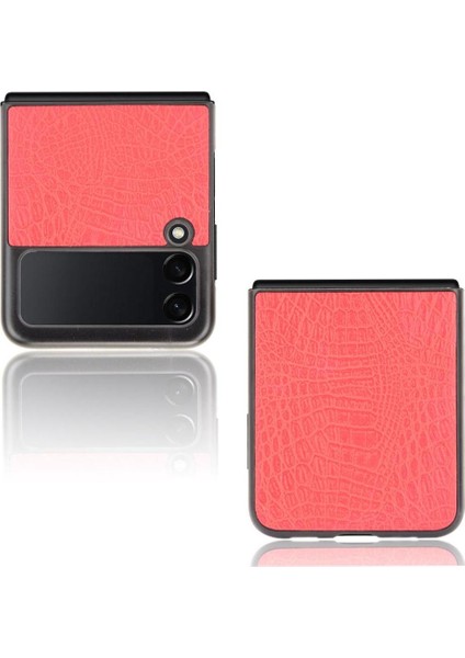 Samsung Galaxy Z Flip 3 5g Uyumluluk Kapak Için Şık Klasik Kılıf (Yurt Dışından) modelleri