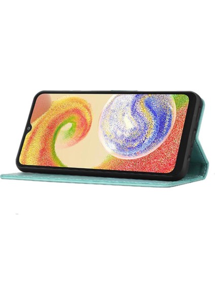 Samsung Galaxy A04E Pu Deri Kart Tutucu Manyetik Kapatma Için Filp Durumda (Yurt Dışından)