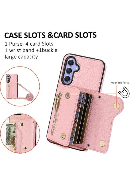 Samsung Galaxy Case Mini Sırt Çantası Uzun Kayış Kart Yuvaları Büyük (Yurt Dışından) indirimleri