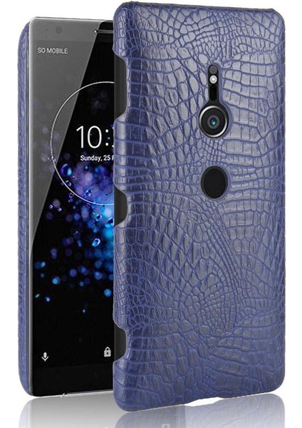 Sony Xperia Xz2 Anti Scratch Klasik Timsah Için Şık Klasik Kılıf (Yurt Dışından)