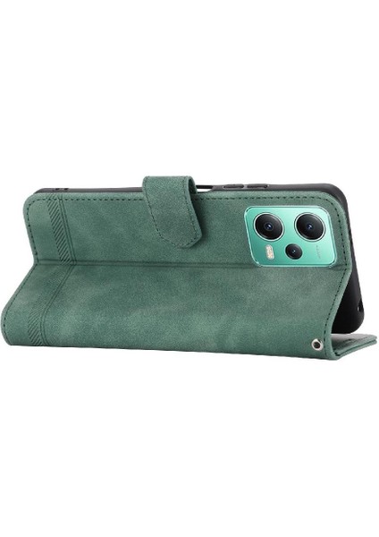 Xiaomi Redmi Not 12 Için Flip Case 4g Kart Yuvaları Bileklik Premium Nakit (Yurt Dışından)