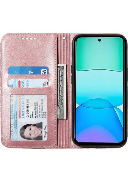 Xiaomi Poco M6 Pro 4g Için Flip Case El Kayışı Standı Günlük Kullanım Eşkenar Dörtgen (Yurt Dışından) fırsatları