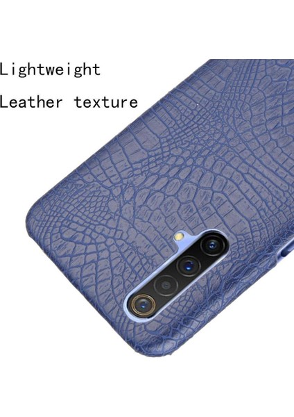 Realme X3 Koruyucu Kapak Için Şık Klasik Kılıf Klasik Timsah Anti (Yurt Dışından)