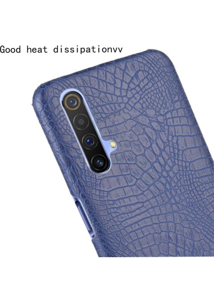 Realme X3 Koruyucu Kapak Için Şık Klasik Kılıf Klasik Timsah Anti (Yurt Dışından)