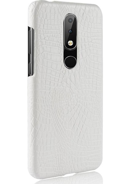 Nokia 5.1 Plus /nokia X5 Classic Timsah Anti Için Şık Klasik Kılıf (Yurt Dışından) modelleri