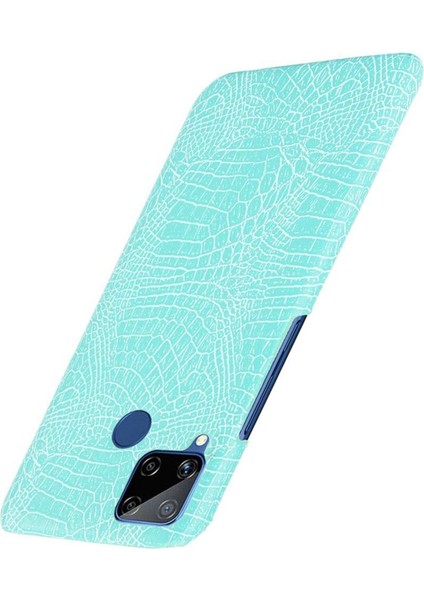 Realme C15 Anti Scratch Klasik Timsah Moda Için Şık Klasik Durumda (Yurt Dışından) fiyatları