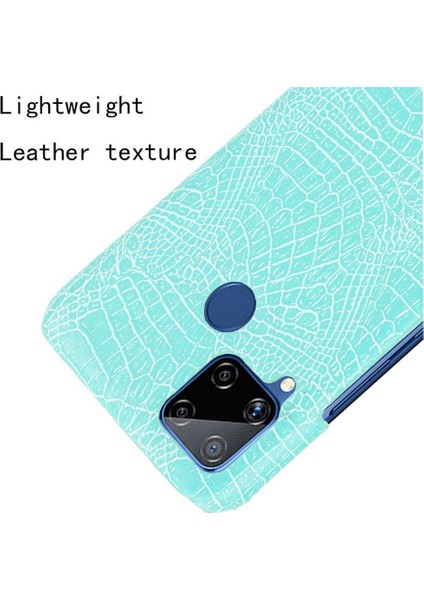 Realme C15 Anti Scratch Klasik Timsah Moda Için Şık Klasik Durumda (Yurt Dışından) modelleri