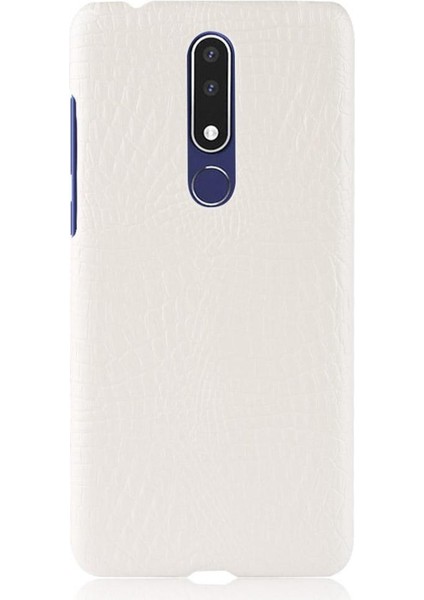 Nokia 3.1 Plus Anti Scratch Klasik Timsah Için Şık Klasik Kılıf (Yurt Dışından)