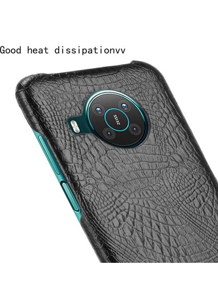 Nokia X10/X20 Klasik Timsah Moda Anti Için Şık Klasik Kılıf (Yurt Dışından)