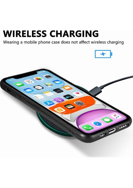 IPhone X/xs Hafif Camo Tasarım Anti Damla Kablosuz Şarj Için Kılıf (Yurt Dışından)