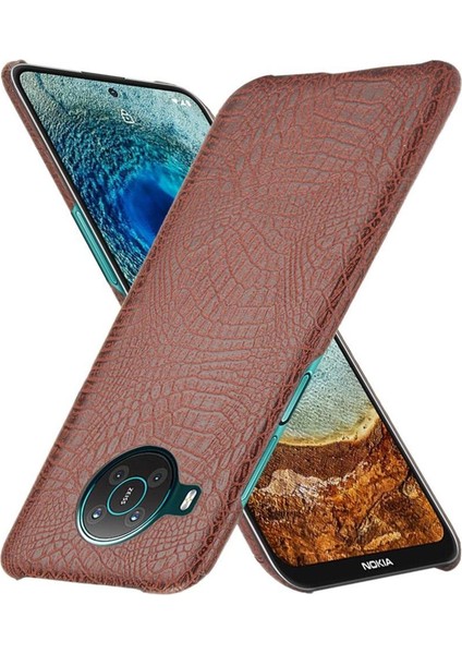 Nokia X10/X20 Klasik Timsah Moda Anti Için Şık Klasik Kılıf (Yurt Dışından) modelleri