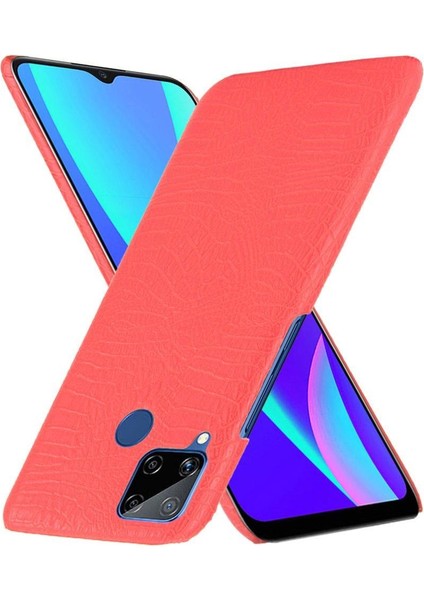 Realme C15 Anti Scratch Klasik Timsah Moda Için Şık Klasik Durumda (Yurt Dışından) fırsatları