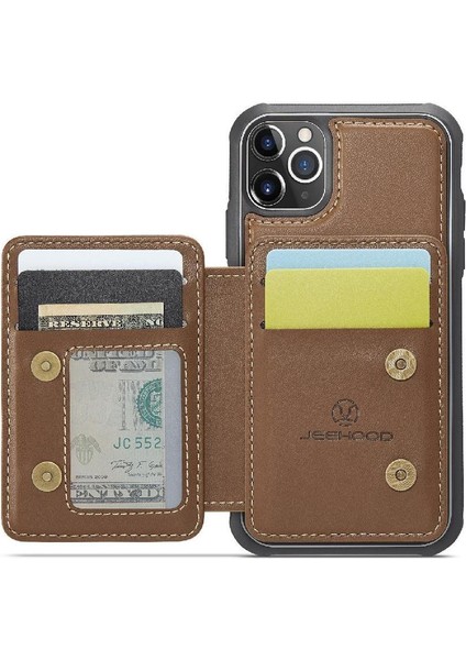 IPhone 11 Için Kılıf Pro Max Rfıd Engelleme Ayrılabilir Cüzdan Standı Fonksiyonu (Yurt Dışından) modelleri