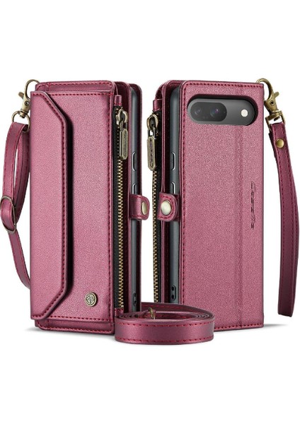 Google Piksel 9/9 Pro Için Crossbody Durumda Kart Tutucu Kılıf Cüzdan Cüzdan Için (Yurt Dışından) fırsatları