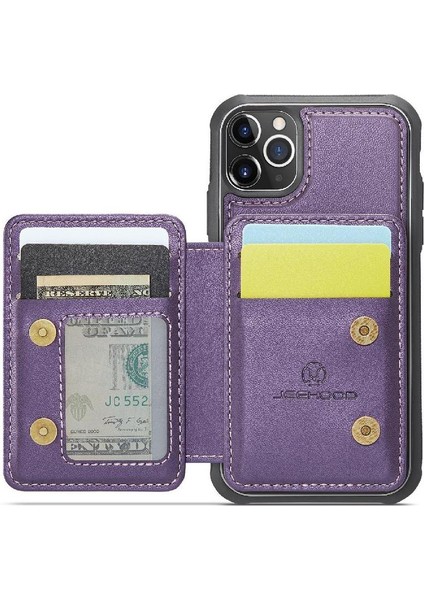 IPhone 11 Için Kılıf Pro Max Rfıd Engelleme Ayrılabilir Cüzdan Standı Fonksiyonu (Yurt Dışından) fırsatları