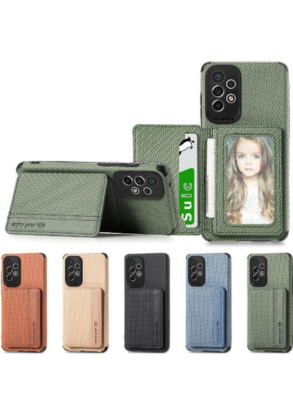 Samsung Galaxy A53 5g Standı Fonksiyonu Rfıd Engelleme Manyetik Kart (Yurt Dışından)