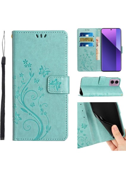 Motorola Moto G24 Kart Tutucu Pu Deri Bilek Kayışı Kapatma Için Filp Durumda (Yurt Dışından)