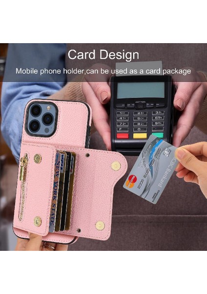 IPhone 13 Için Kılıf Pro Uzun Kayış Büyük Kapasiteli Mini Sırt Çantası Kart Yuvaları (Yurt Dışından) fiyatları