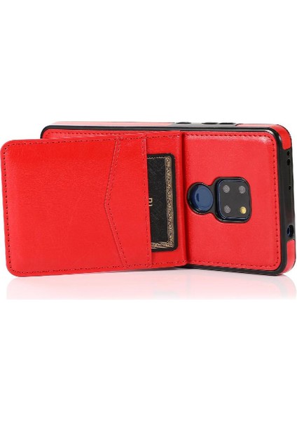 Kredi Kartı Tutucu Manyetik Toka ile Huawei Mate 20 ile Uyumlu (Yurt Dışından)