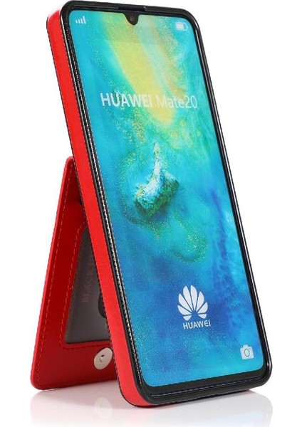 Kredi Kartı Tutucu Manyetik Toka ile Huawei Mate 20 ile Uyumlu (Yurt Dışından)