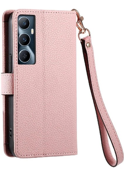 Realme C65 Aşk Fermuar Cüzdan Deri Kılıf Için Flip Case Darbeye (Yurt Dışından) indirimleri