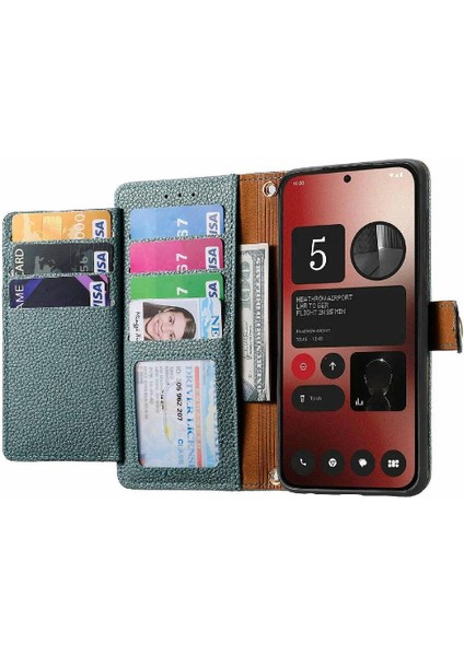 Nothing Flip Case Telefon 2A Aşk Darbeye Dayanıklı Cüzdan Deri Kılıf Fermuar (Yurt Dışından) indirimleri