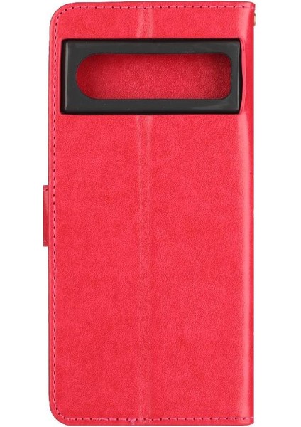 Google Pixel 8 Pro Bilek Kayışı Manyetik Kapatma Kickstand Pu Için Filp Durumda (Yurt Dışından)