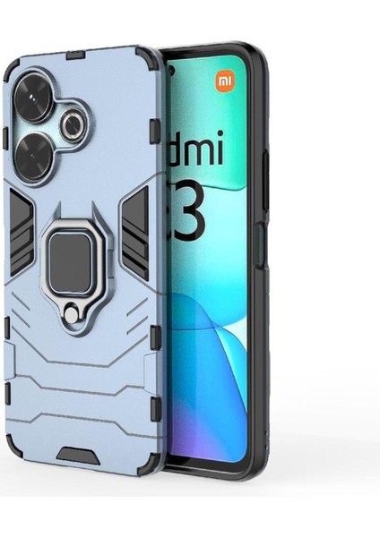 Xiaomi Redmi Için Kılıf 13 4g Askeri Damla Koruma 360&DEG; Dönen Halka (Yurt Dışından) modelleri