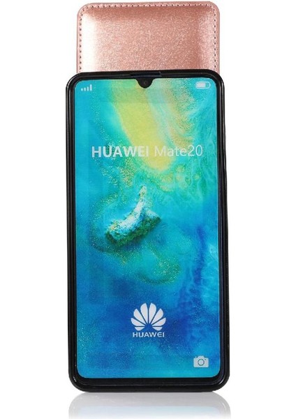 Kredi Kartı Tutucu Manyetik Toka ile Huawei Mate 20 ile Uyumlu (Yurt Dışından)